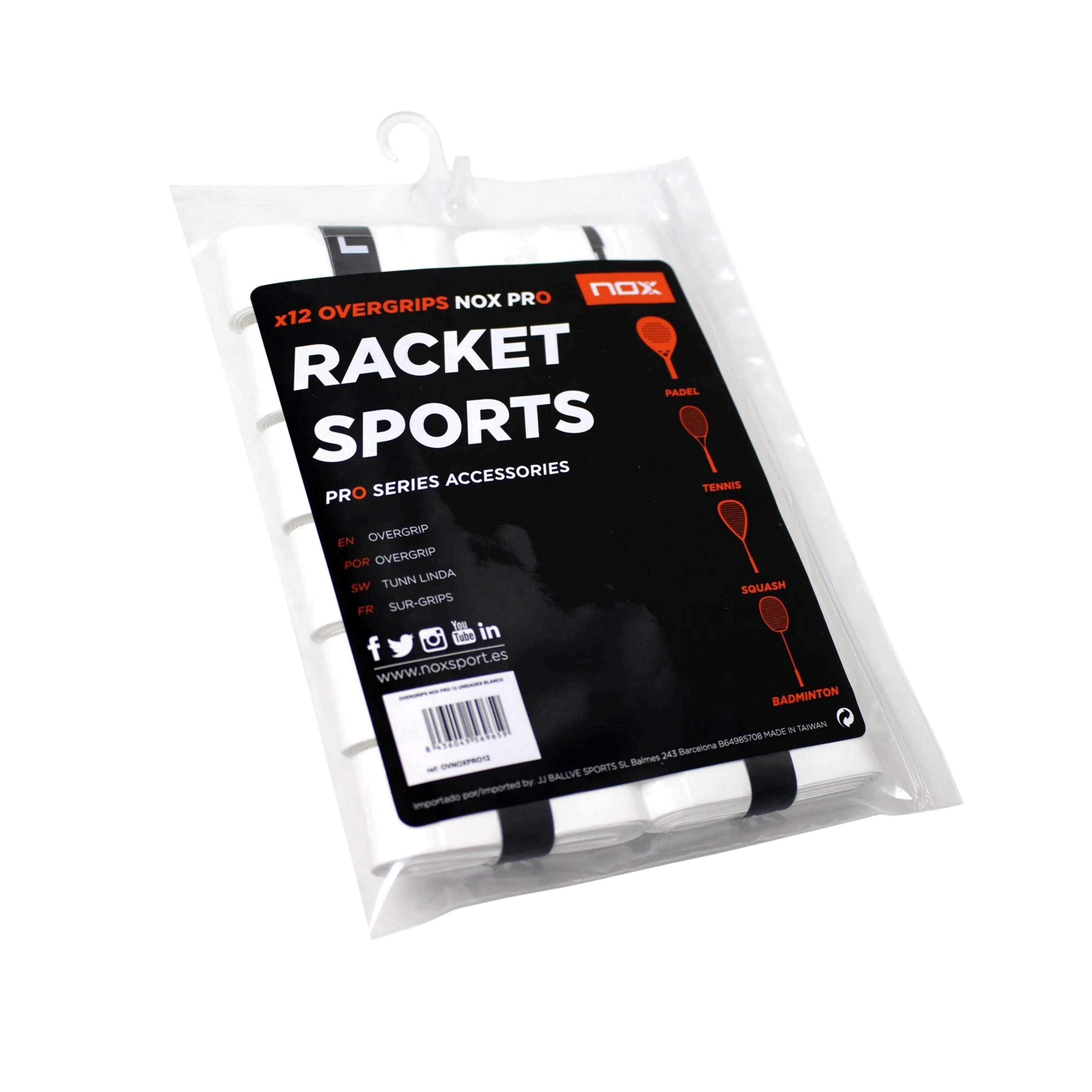 Sachet de 12 surgrips NOX Padel Pro