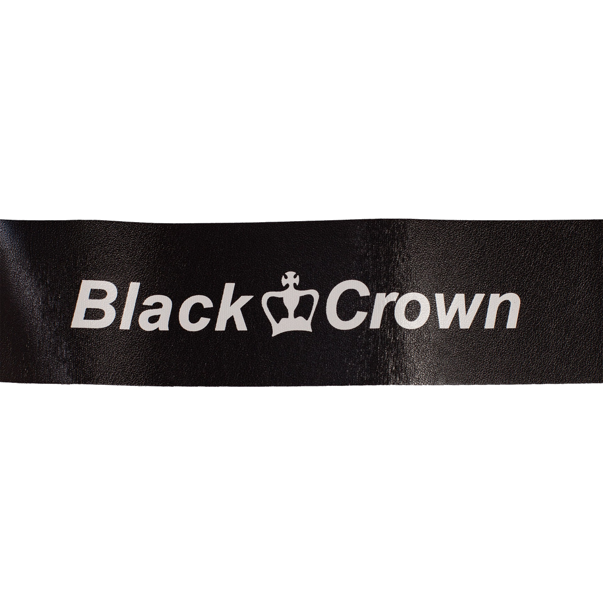 Protecteur de cadre Black Crown, logo blanc sur fond noir