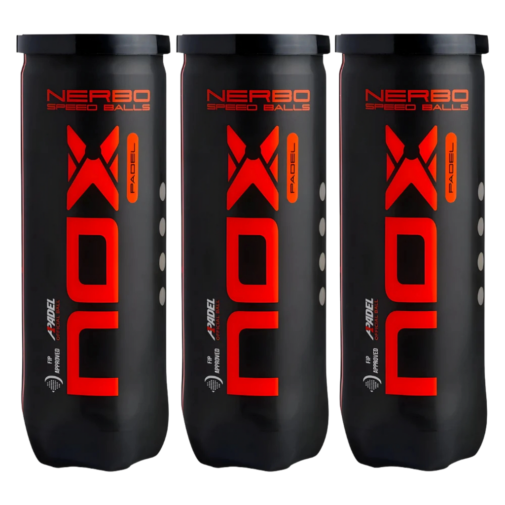 Tripack de 3 balles de padel NOX Nerbo