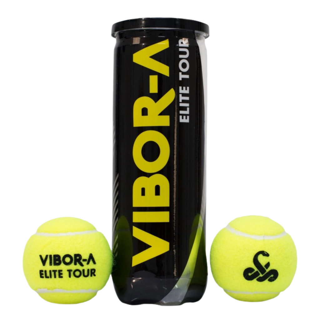 Carton de 24 tubes de balles de padel Vibor-A Elite Tour